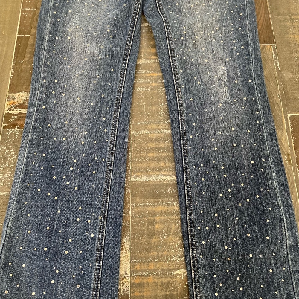 WHITE HOUSE BLACK MARKET NOIR GLAMOROUS JEANS